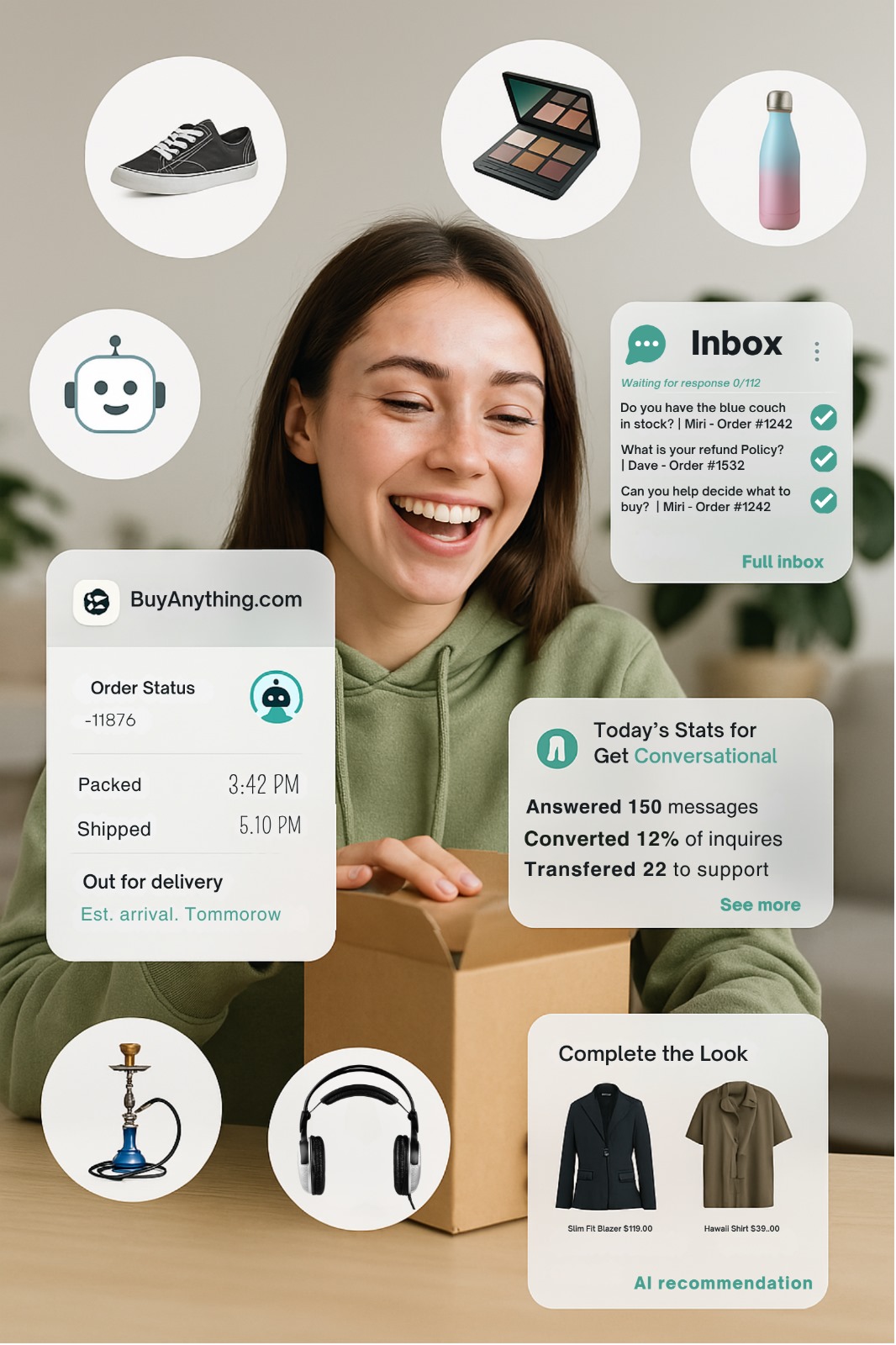 E-commerce AI Agent Diagram
